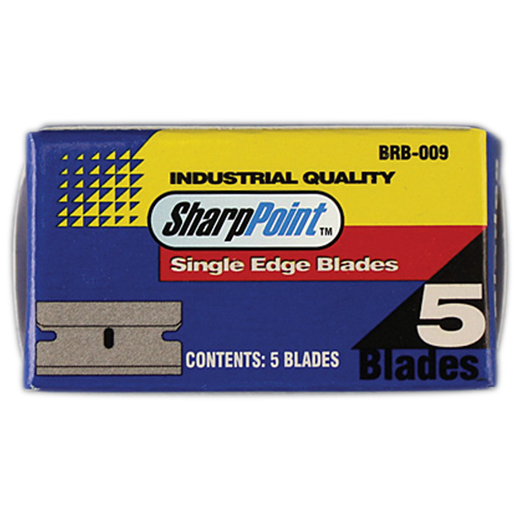BRB-009 #9 Single Edge Razor Blade, Box of 5